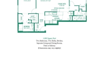 The Ten Eyck I floor plan