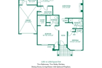 The Cottage floor plan
