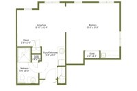 Terrace at The Glen Floor Plans Style I