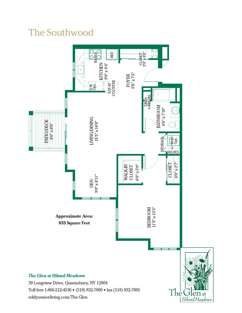 The Southwood floor plan