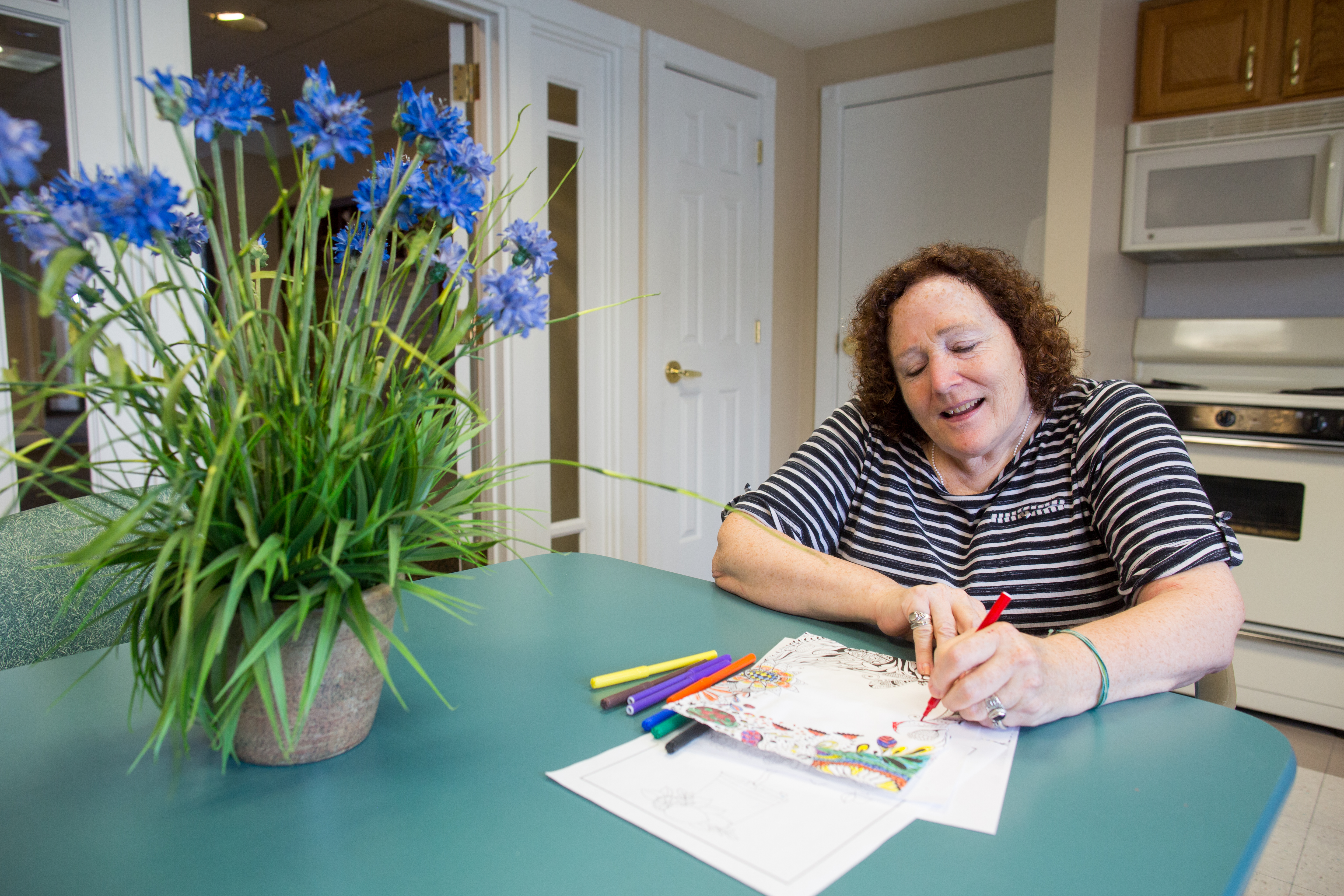 Terrace at Glen Eddy resident coloring