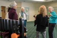 exercise room at The Glen at Hiland Meadows