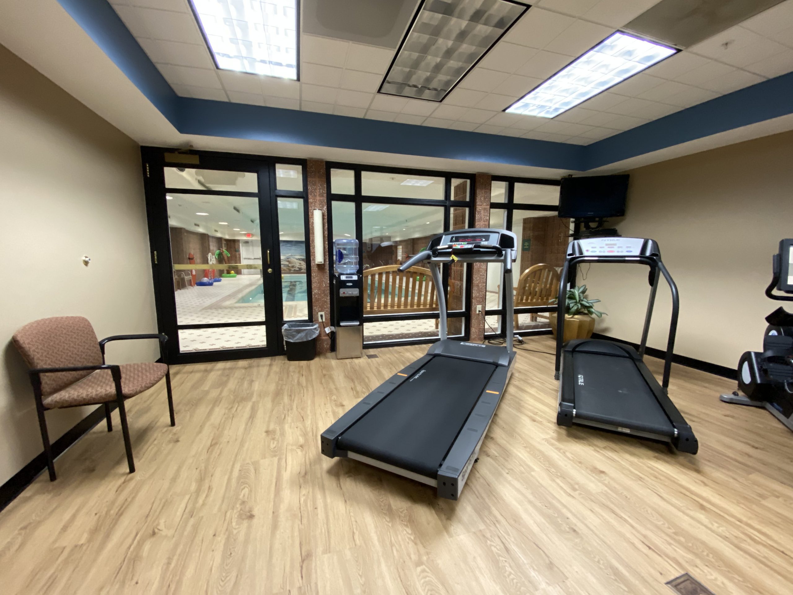 Glen Eddy exercise room