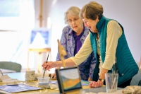 Glen Eddy arts and crafts room