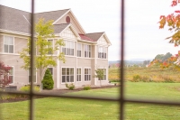 Hiland Meadows looking out a window