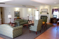 Marjorie Doyle Rockwell Center sitting area