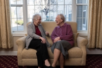 The Terrace at Beverwyck residents talking