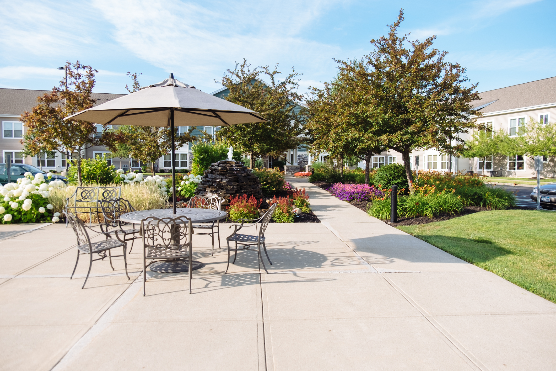 The Terrace at Eddy Hawthorne Ridge outdoor seating