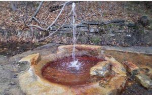Mineral springs in Saratoga