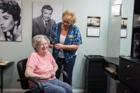 hair salon at Marjorie Doyle Rockwell Center