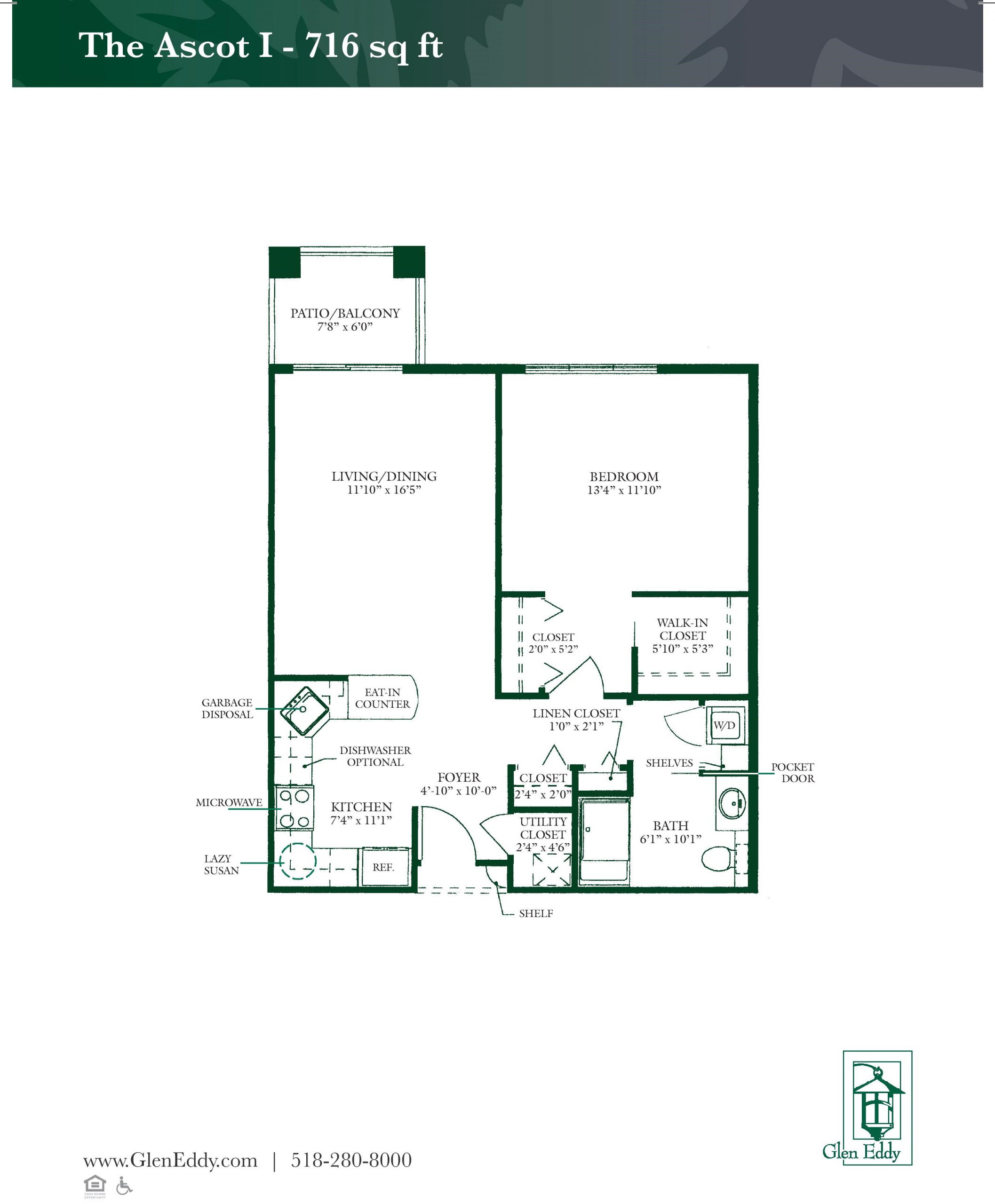 Ascot I Floor Plan