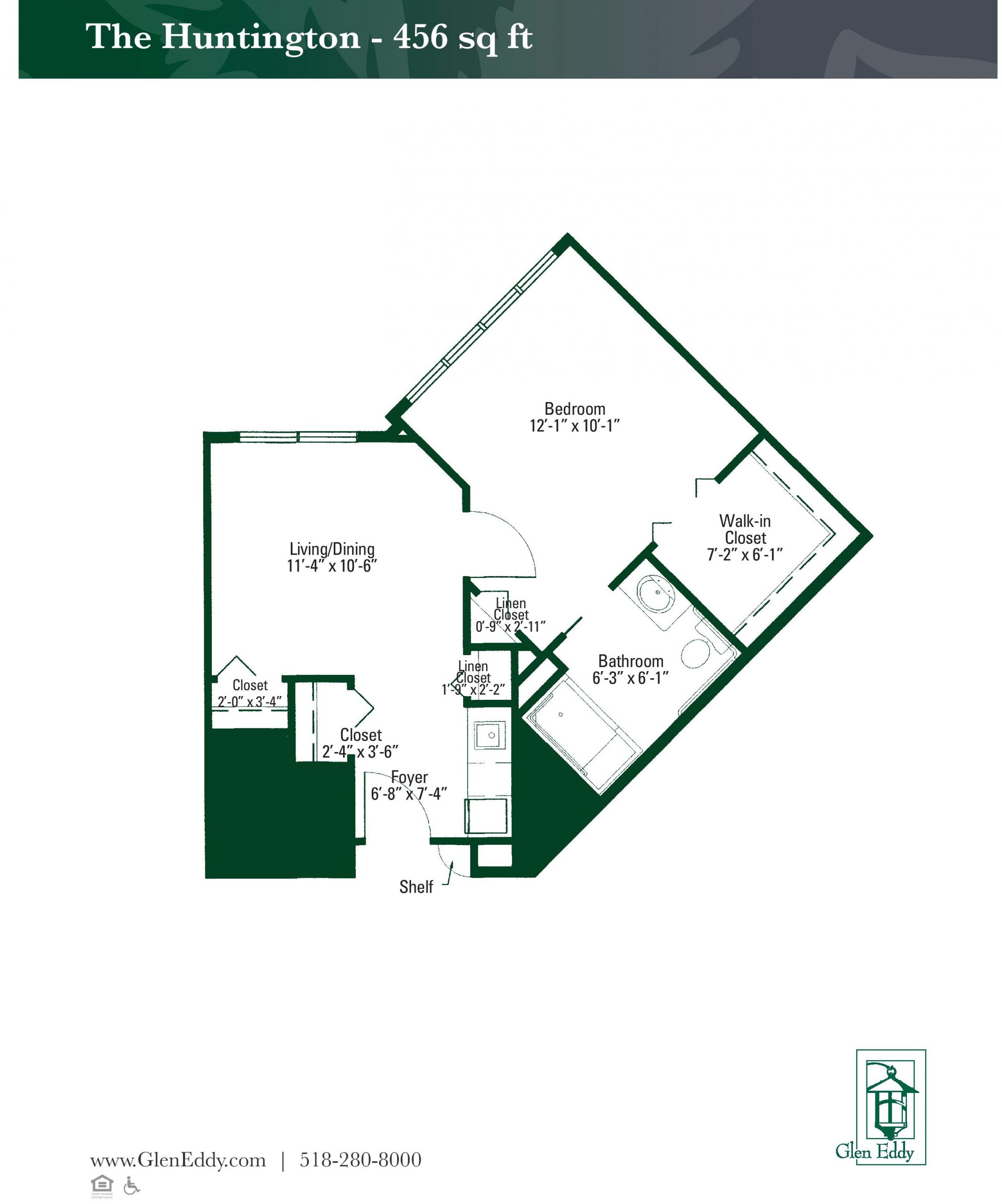 The Huntington Floor Plan