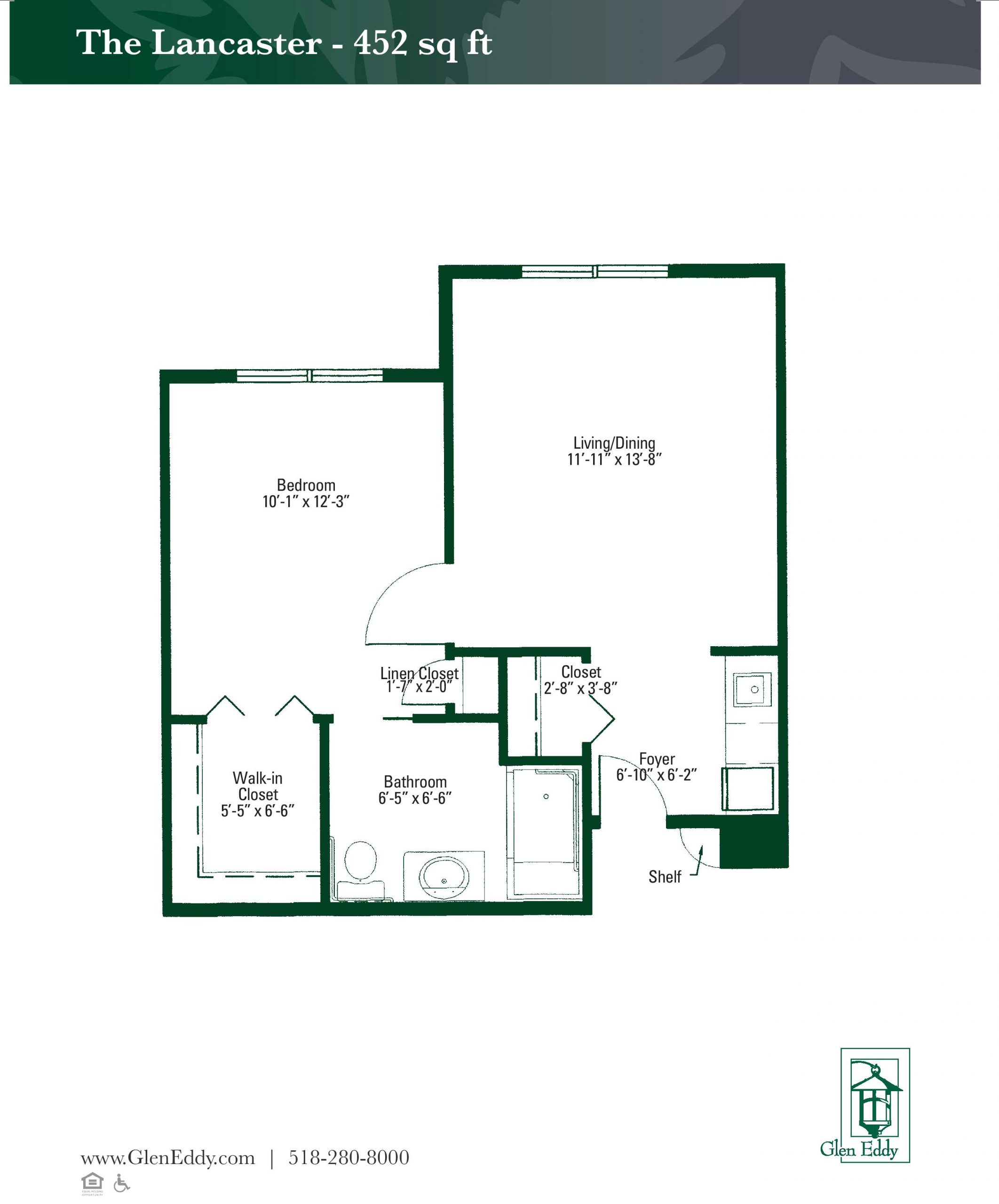 The Lancaster Floor Plan