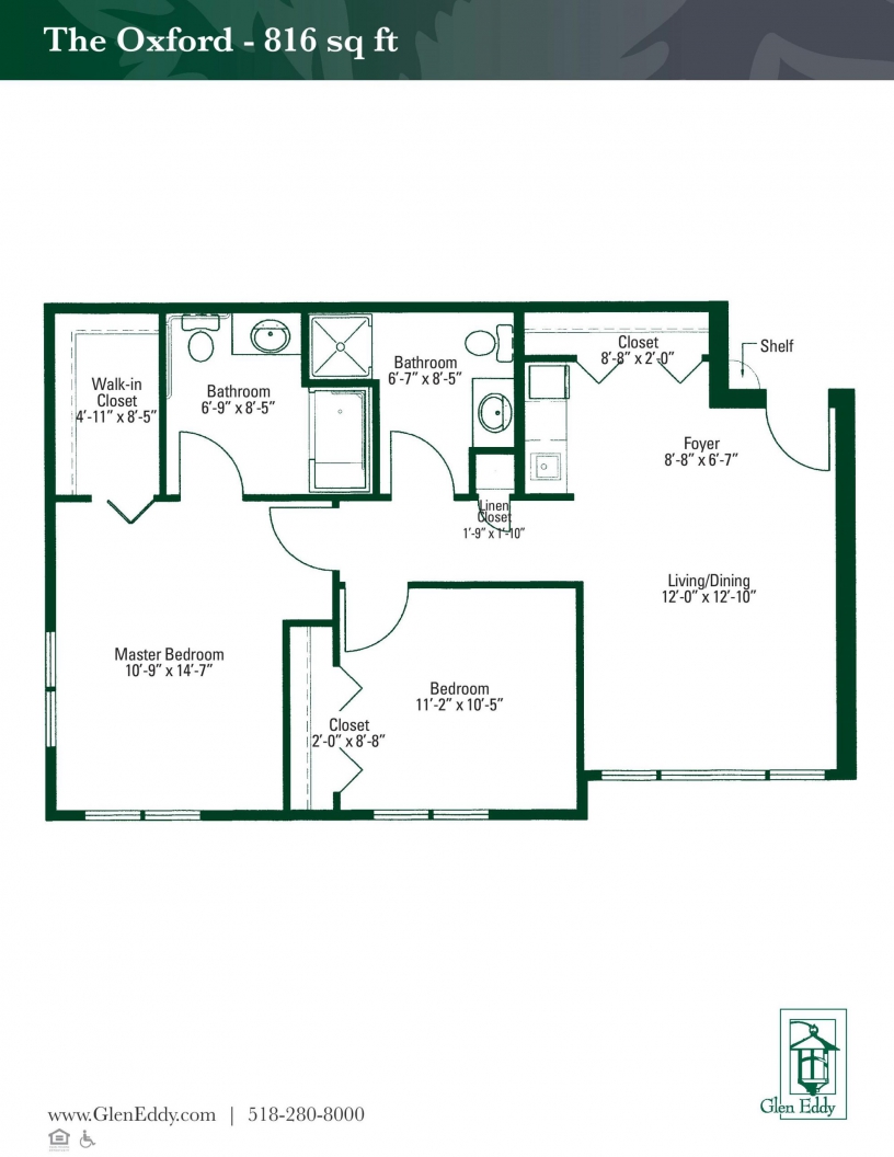 The Oxford Floor Plan