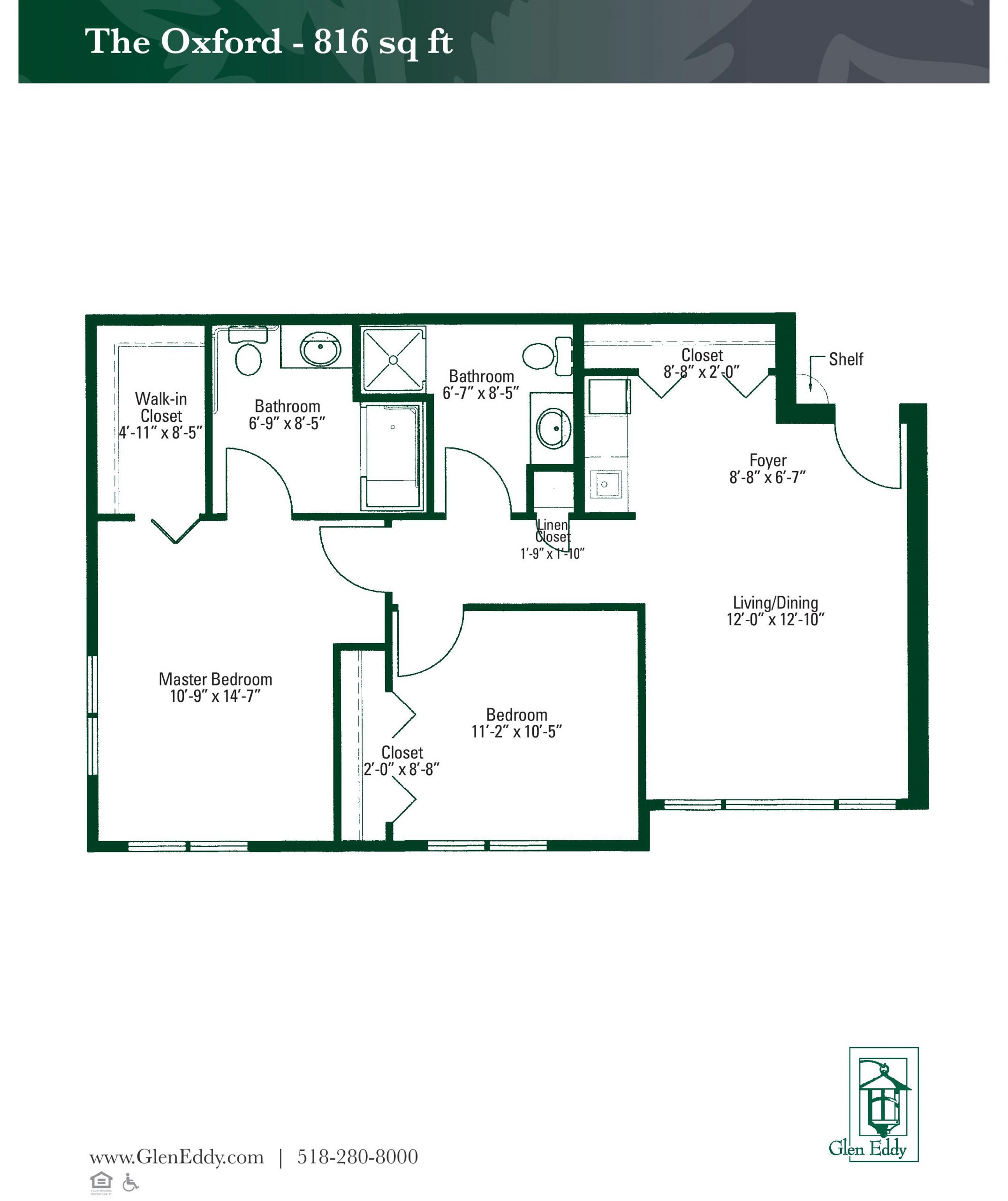 The Oxford Floor Plan