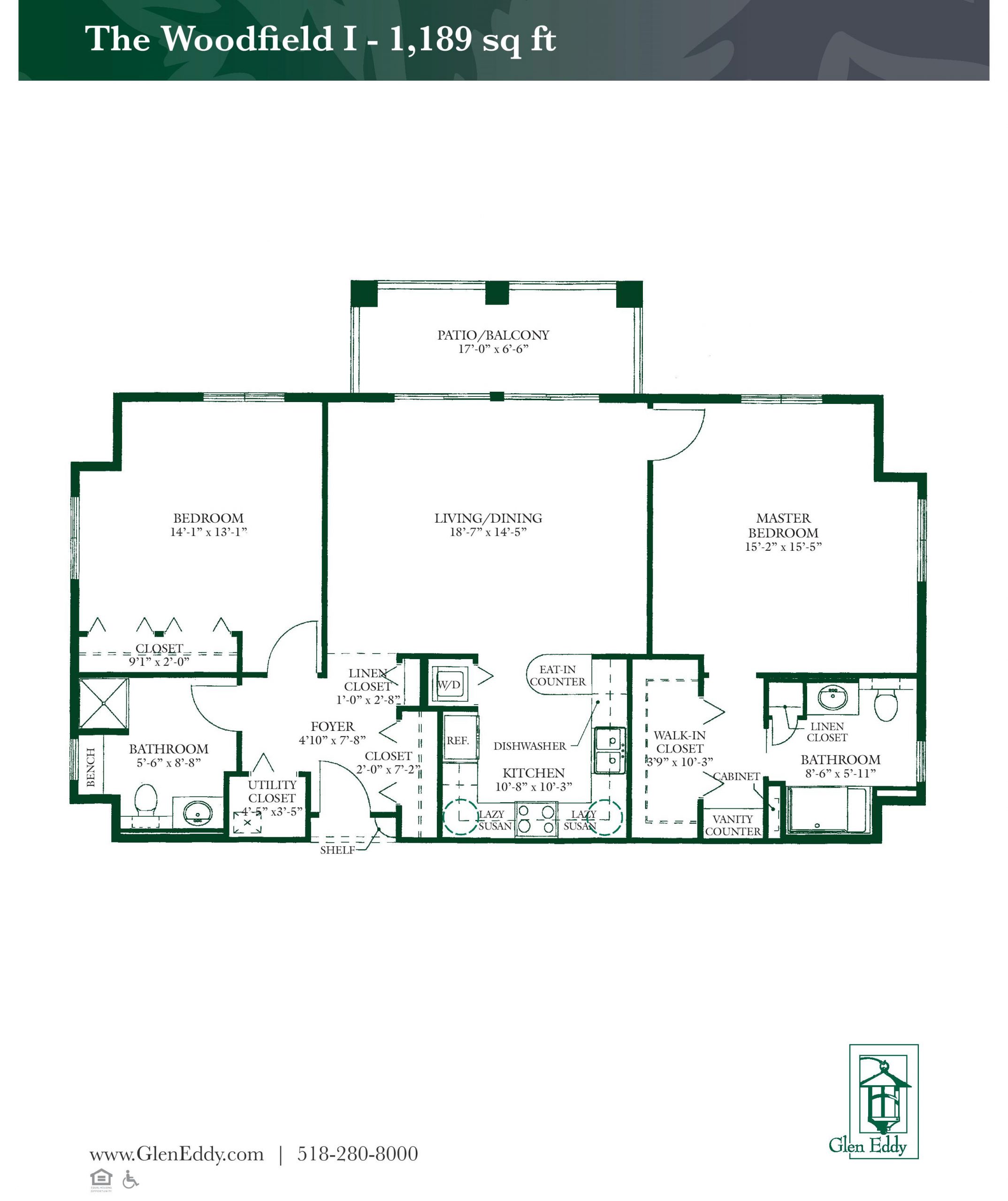 The Woodfield I Floor Plan