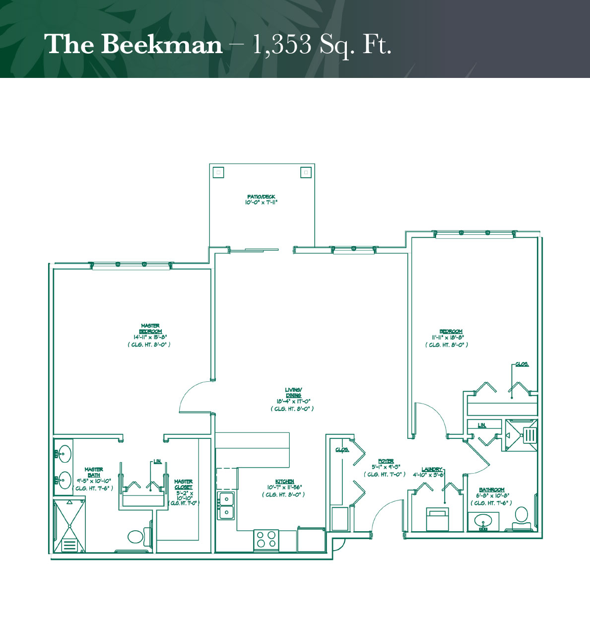 The Beekman Floor plan