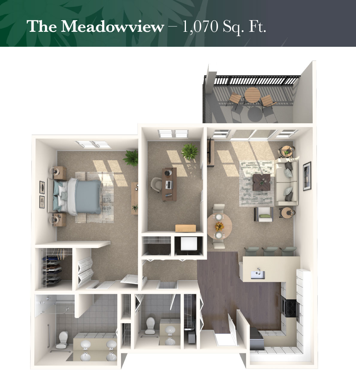 The Meadowview rendering