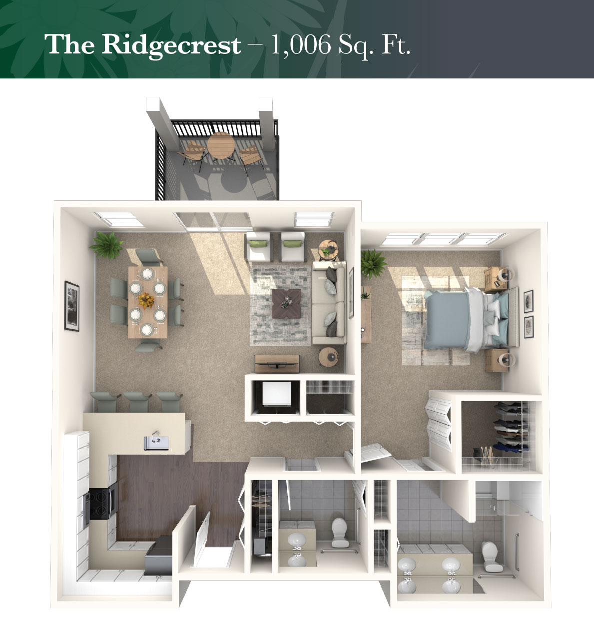 The Ridgecrest rendering