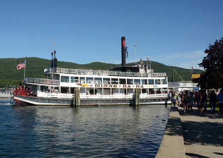 Minne Ha Ha Steamboat on Lake George